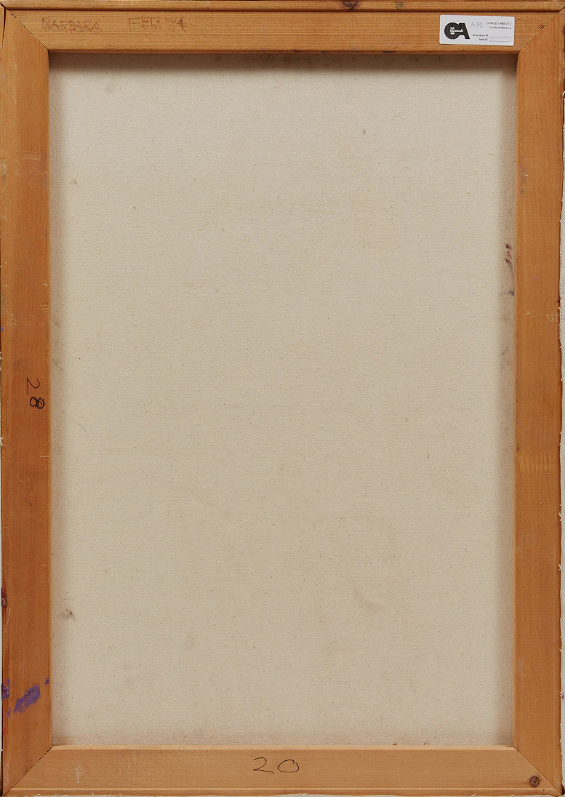 John Godfrey, Barbara, oil on canvas, 1974 - view 2