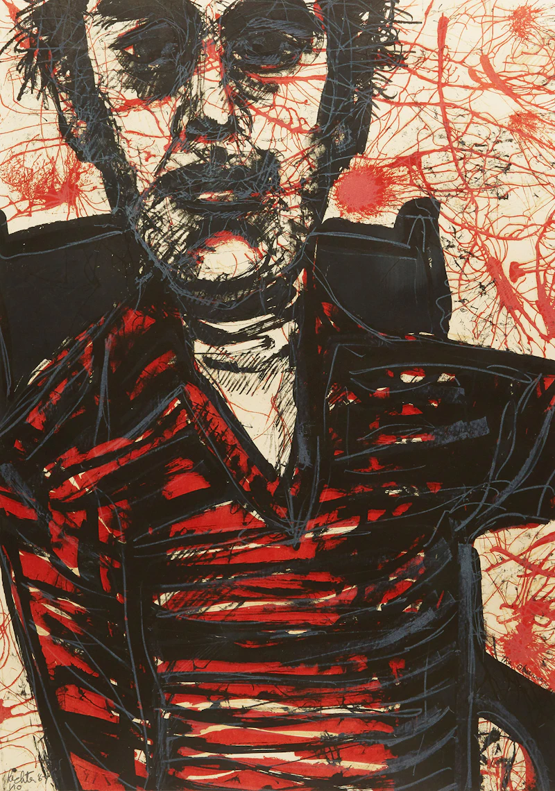 Self Portrait by Charles Pachter