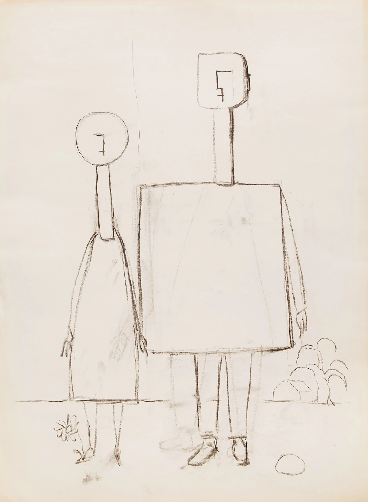 Gerald Milne Moses, Figurative and Abstract Drawings , nineteen mixed media and watercolour on paper