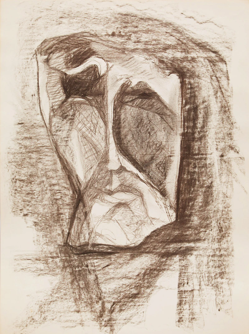 Gerald Milne Moses, Figurative and Abstract Drawings , nineteen mixed media and watercolour on paper - view 11