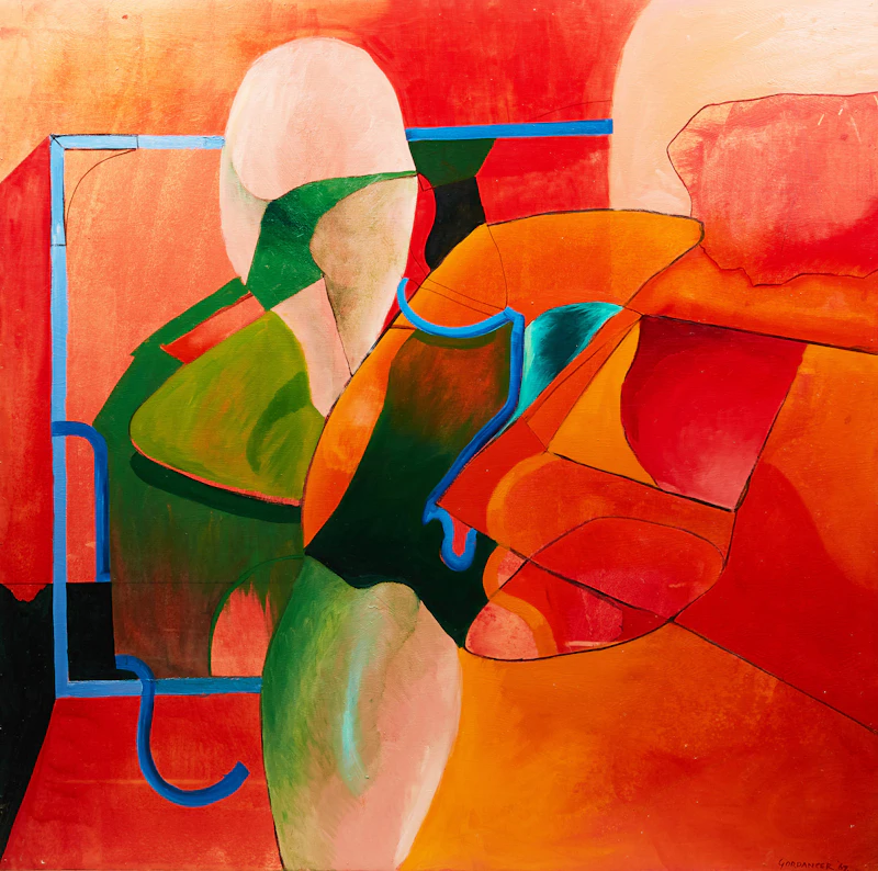 Untitled Abstract by James Gordaneer