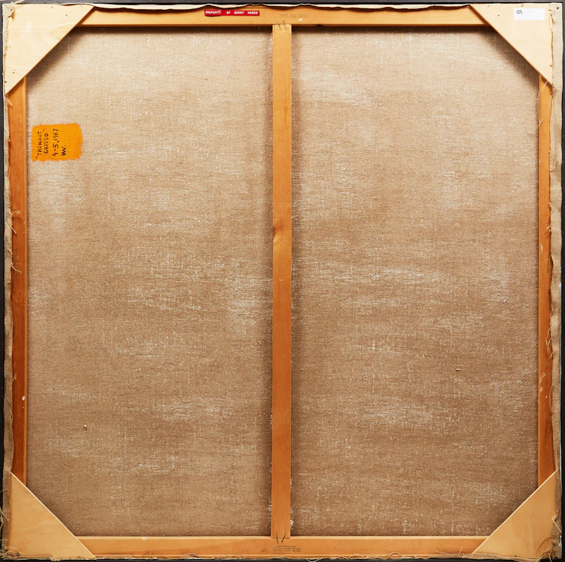 William Vazan, Tronaut Grisso, acrylic on canvas, 1967 - view 3