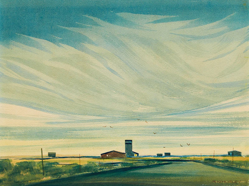 Prairie Landscape by Robert N. Hurley