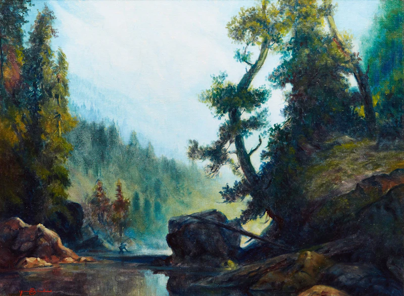 Morning, Paradise Pool by H. Lee Chadwick