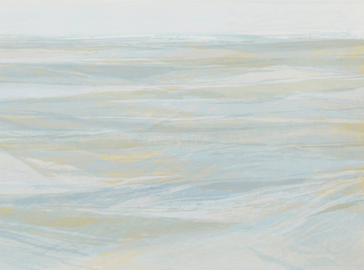Gordon Appelbe Smith, Early Morning, colour screenprint, 1980