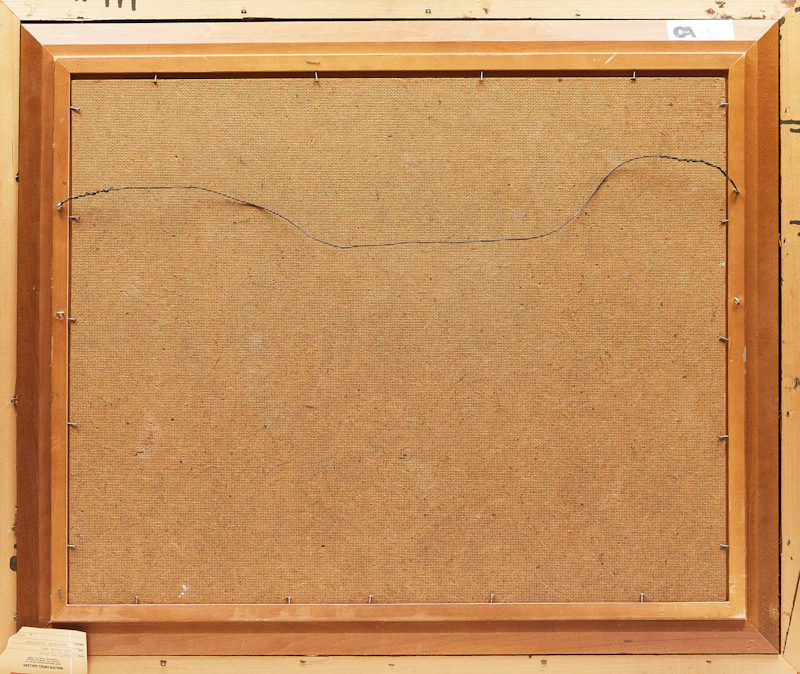 Grant Hillman, The Woodlot, acrylic on masonite, 1971 - view 3