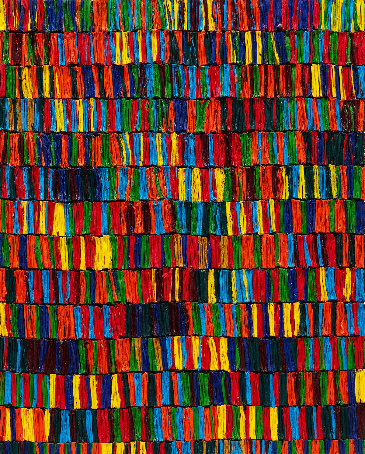 Max Johnston, Wholeness in a Collective Compression, acrylic on canvas, 1992