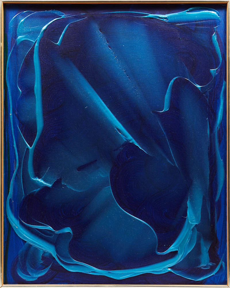 Bobby Tamo, Electric Language, acrylic on canvas, 1988 - view 2