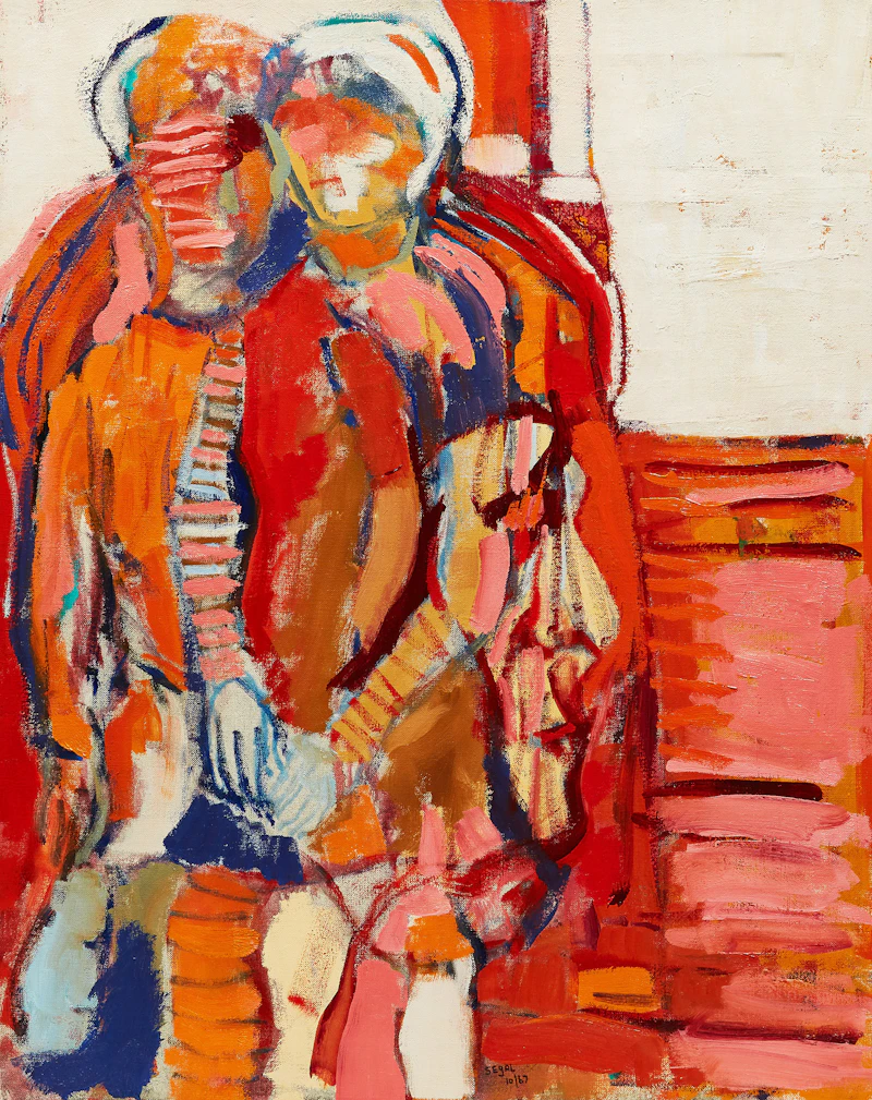 Seated Figures by Seymour Segal