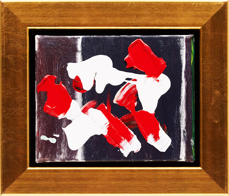 William Ronald, Abstraction, oil on canvas - view 2