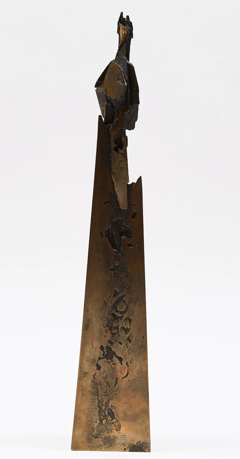 Gord Smith, Abstract Figure, bronze - view 2