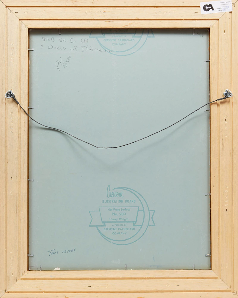 Tony Meers, Trop Belle Moira, oil on panel, 1984 - view 3