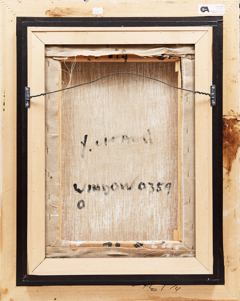 Yehouda Chaki, Window 0359, oil on canvas - view 3