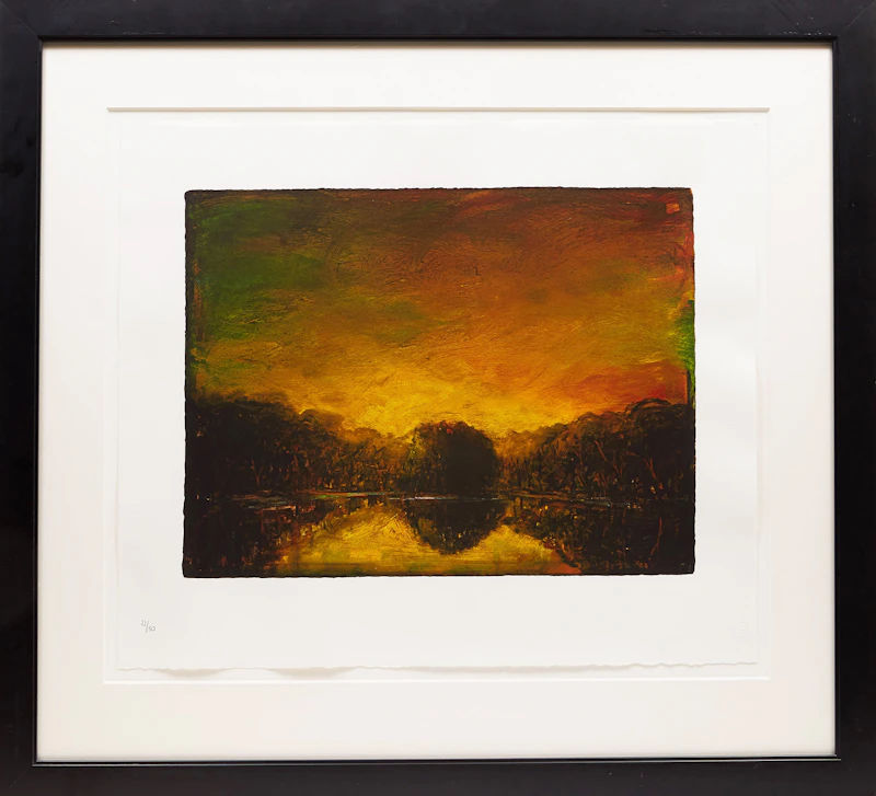 David Bierk, Olana Pond, to Church, giclee - view 2