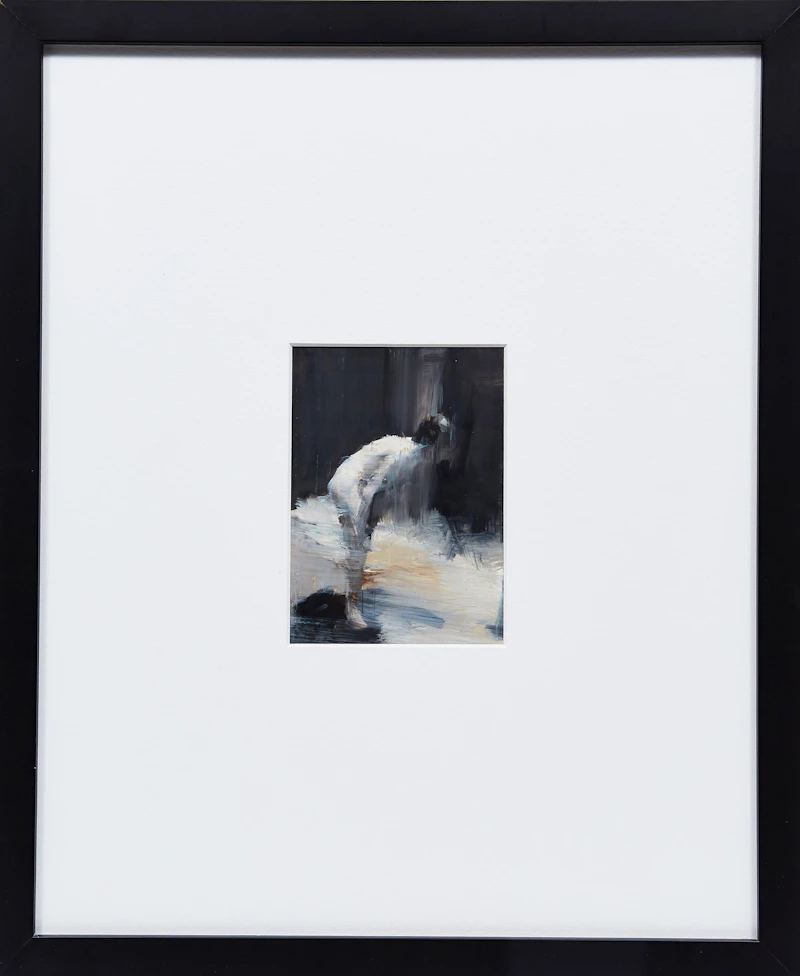 Sophie Jodoin, Nude 6, oil on paper, 2006 - view 2