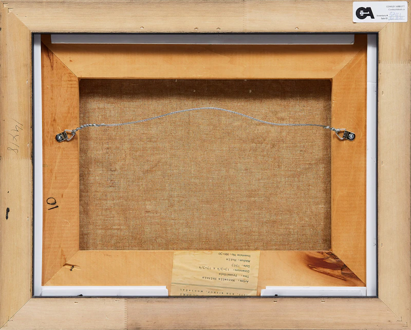 Marcella Maltais, Prométhée, oil on canvas, 1963 - view 3
