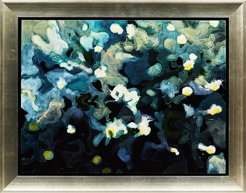 Steve Driscoll, Lagoon, mixed media on board, 2007 - view 2