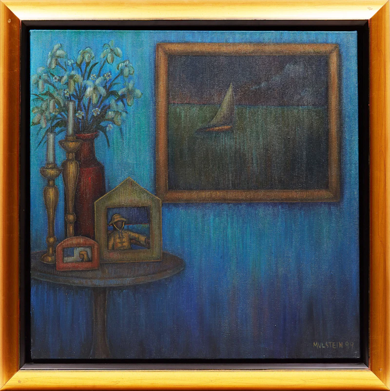 Barbara Mulstein, Niagara, oil on canvas, 1999 - view 2