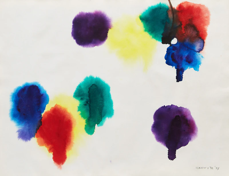 Untitled Abstraction  by Gershon Iskowitz