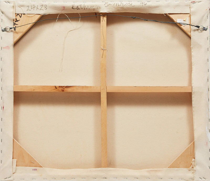 Kathryn Bemrose, Abstract, oil on canvas, 1996 - view 2