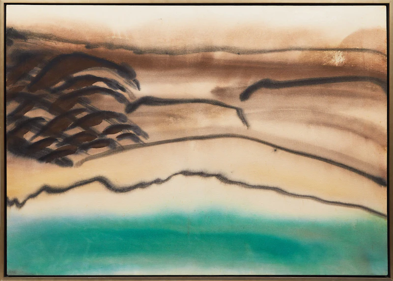 Kathleen Margaret Graham, Upon Many Waters (Arctic Series), acrylic on canvas, 1971 - view 2