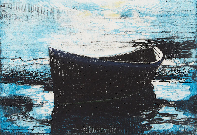 Tom Hopkins, Requiem, colour etching and aquatint