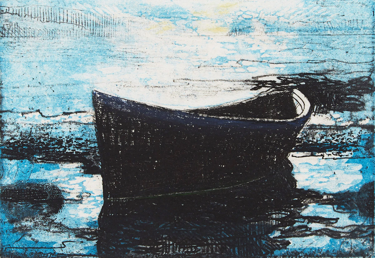 Tom Hopkins, Requiem, colour etching and aquatint