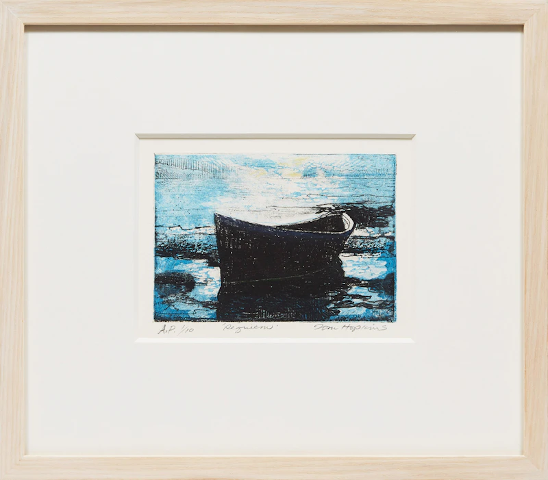 Tom Hopkins, Requiem, colour etching and aquatint - view 2