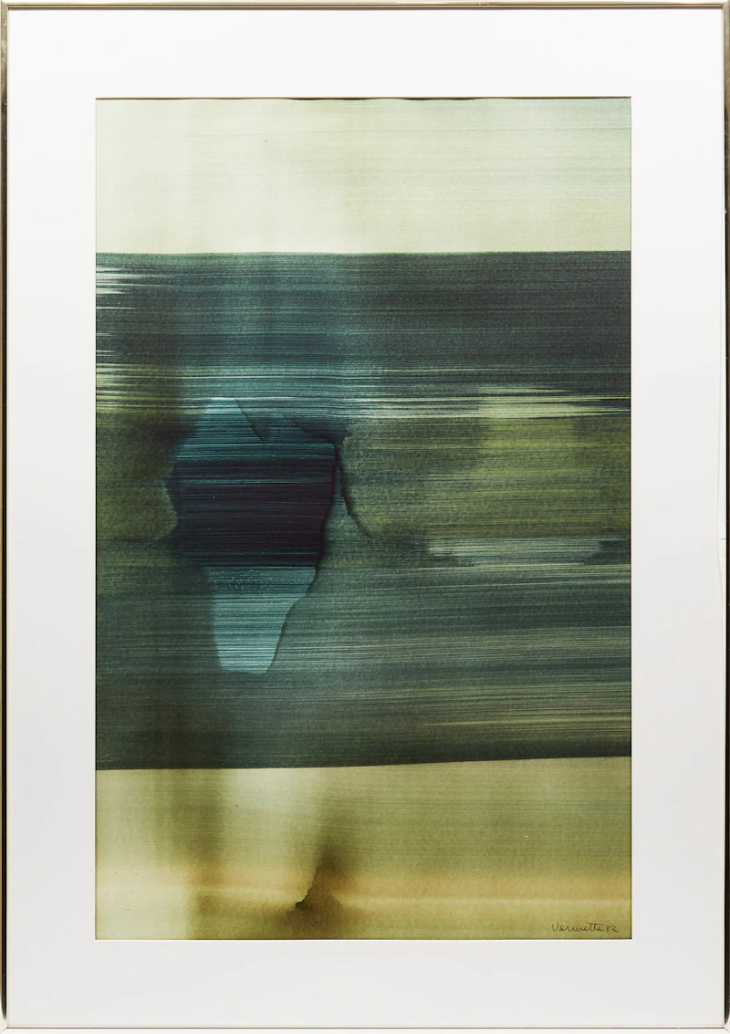 Claude Vermette, Untitled, watercolour, 1982 - view 2