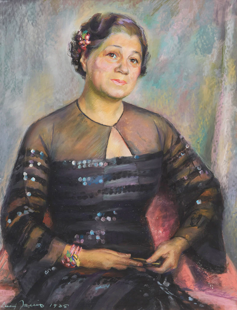 Portrait of a Woman by Lucy Mary Hope Jarvis