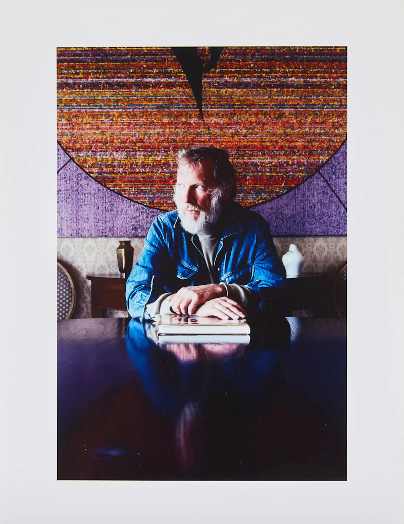Test Print Portrait of Harold Town, Peterborough by John Reeves
