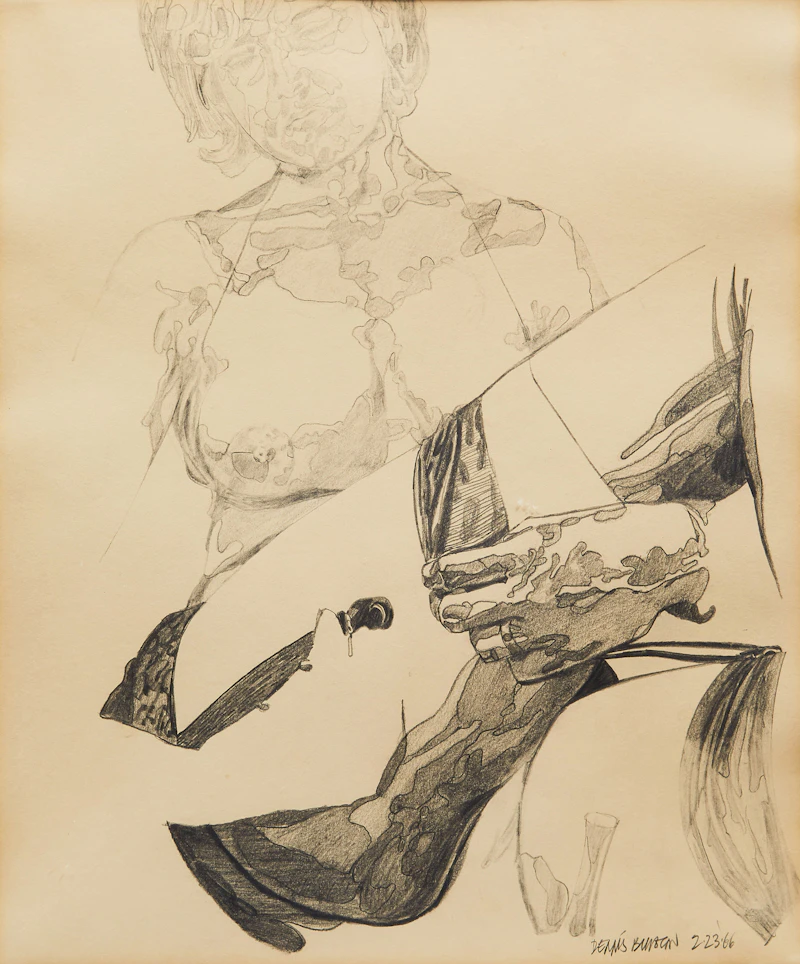 Seated Woman by Dennis Eugene Norman Burton
