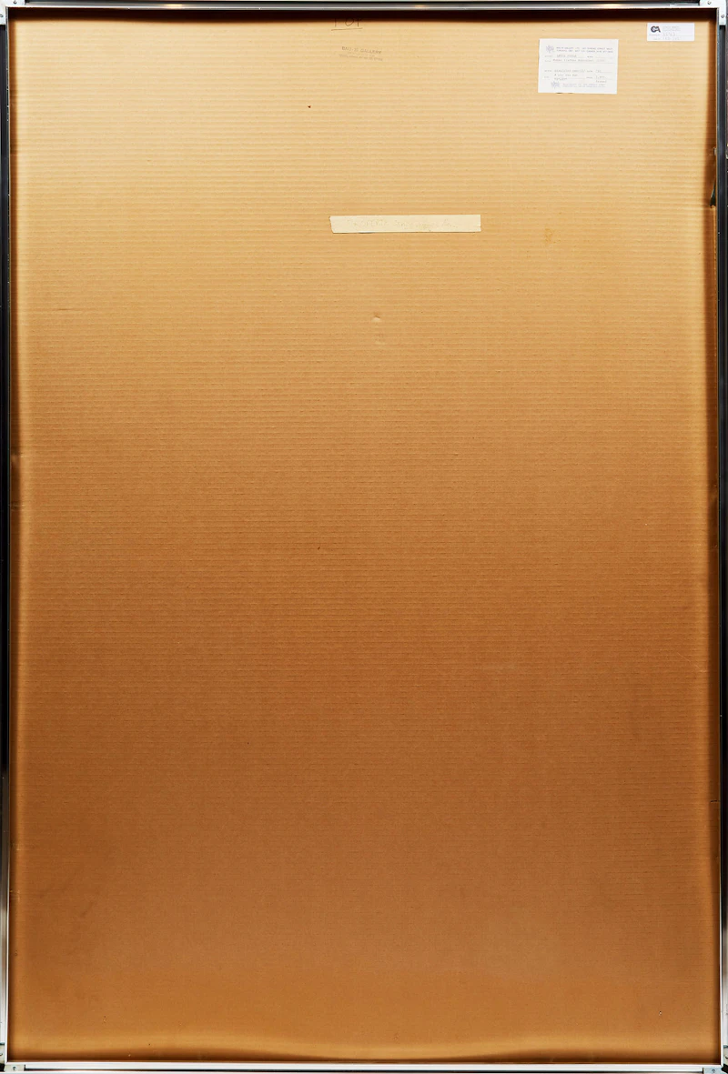 Leslie Donald Poole, Woman I (after Bronzino), graphite and coloured pencil, 1980 - view 3