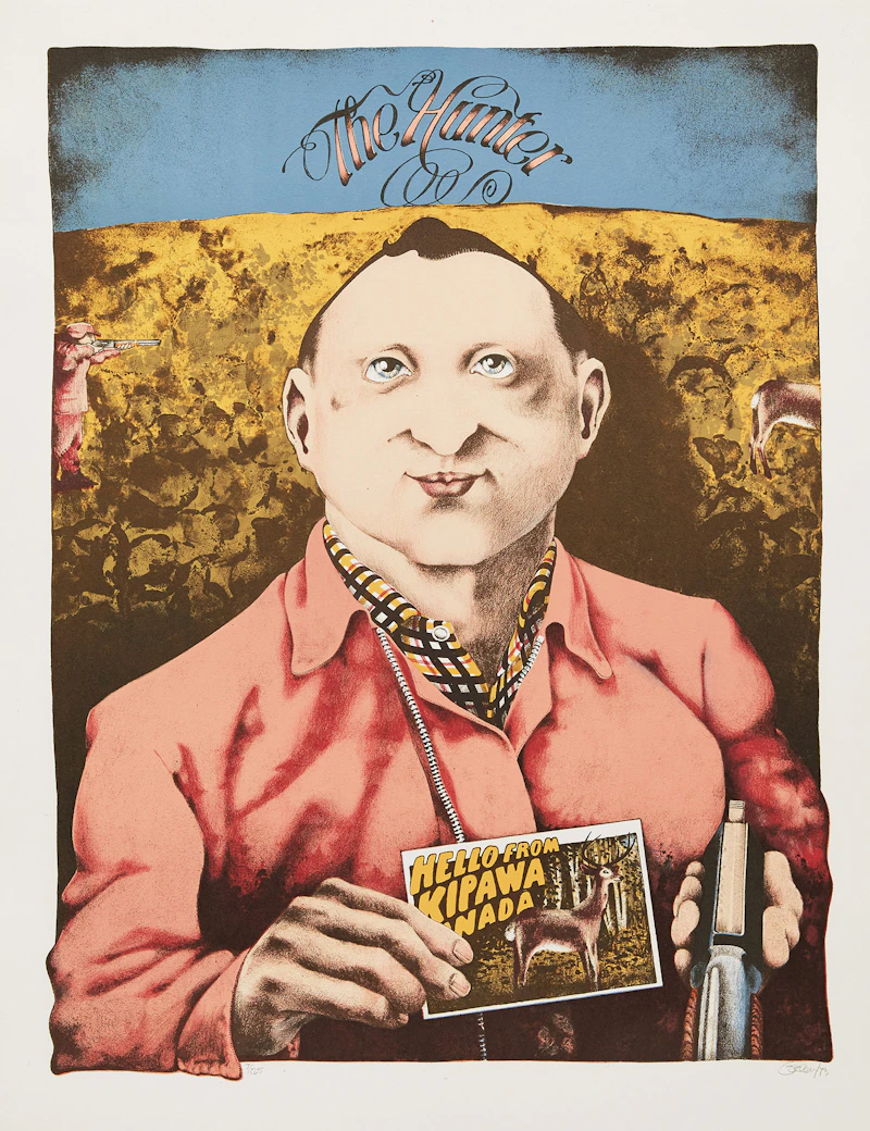 Dennis Geden, Limestoned, ten colour lithographs, 1973 - view 6