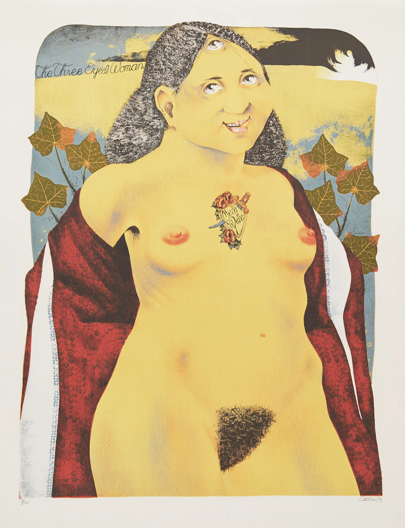 Dennis Geden, Limestoned, ten colour lithographs, 1973 - view 7