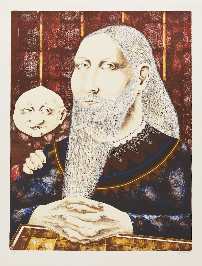 Dennis Geden, Limestoned, ten colour lithographs, 1973 - view 12