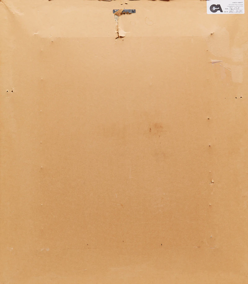 F.M.  Evans, Man with Pipe, watercolour - view 3