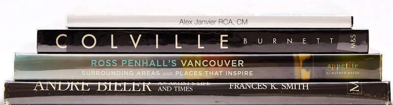 Books and Reference, Canadian Art Reference Publications, four books