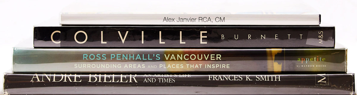 Books and Reference, Canadian Art Reference Publications, four books