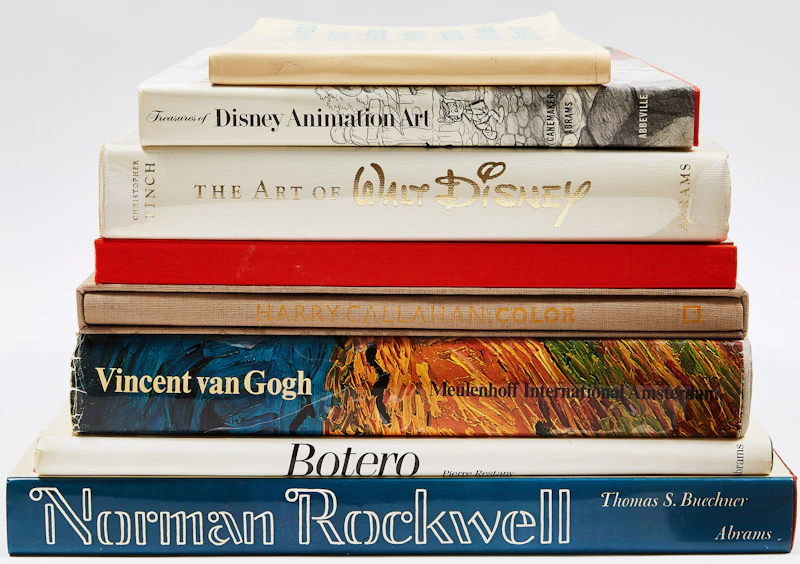 Eight International Art Reference Books by Books and Reference