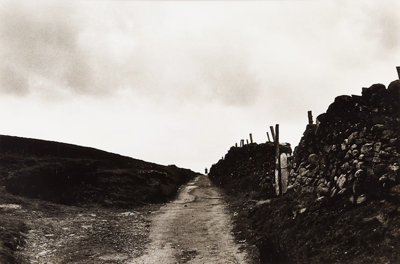 John Reeves, Untitled (Cemetery); Untitled (Country Road with Distant Figure);  , two photographs - view 4