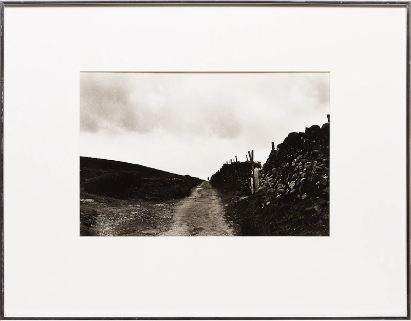 John Reeves, Untitled (Cemetery); Untitled (Country Road with Distant Figure);  , two photographs - view 5
