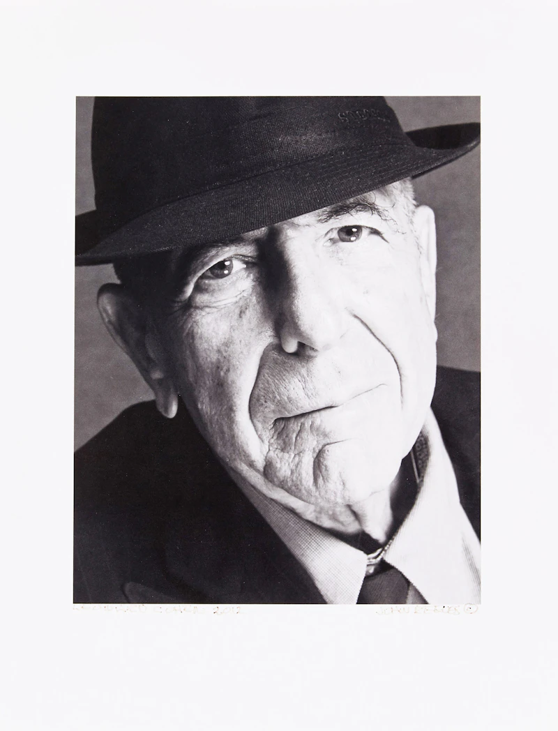 John Reeves, Leonard Cohen, photograph - view 2
