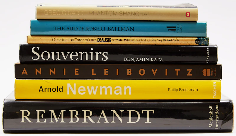 Seven International Art Reference Books by Books and Reference