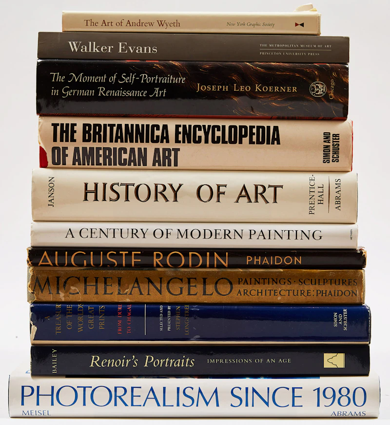 Eleven International Art Reference Books by Books and Reference