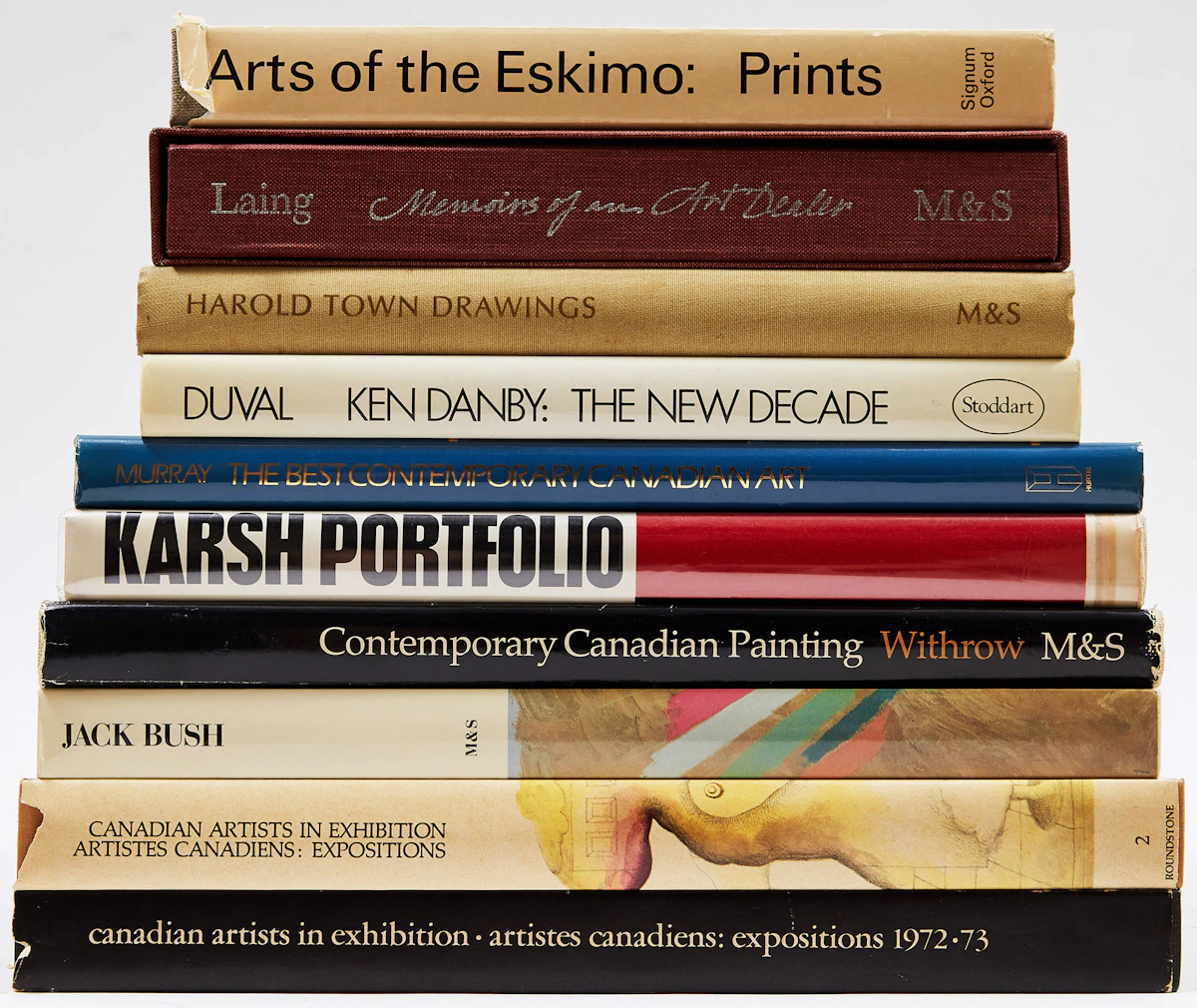 Books and Reference, Ten Canadian Art Reference Books, ten books
