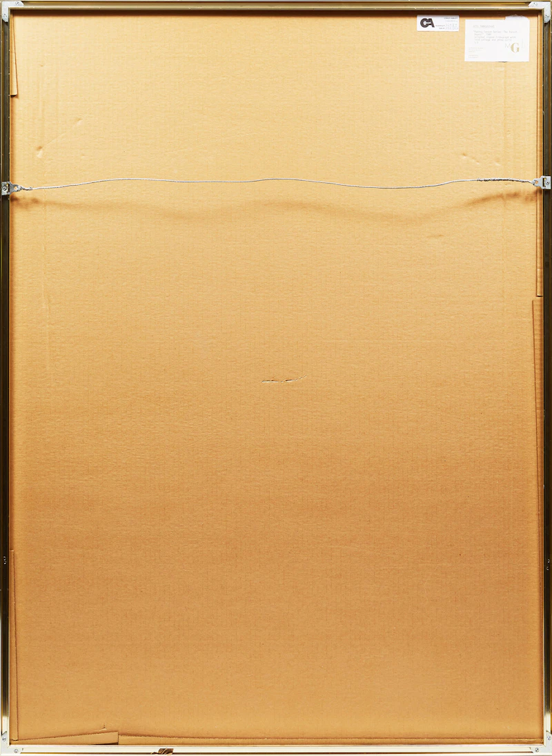 Otis Tamasauskas, Fading Forest Series: The Forest Hopes!, colour lithograph with lead collage and chine collé, 1991 - view 3
