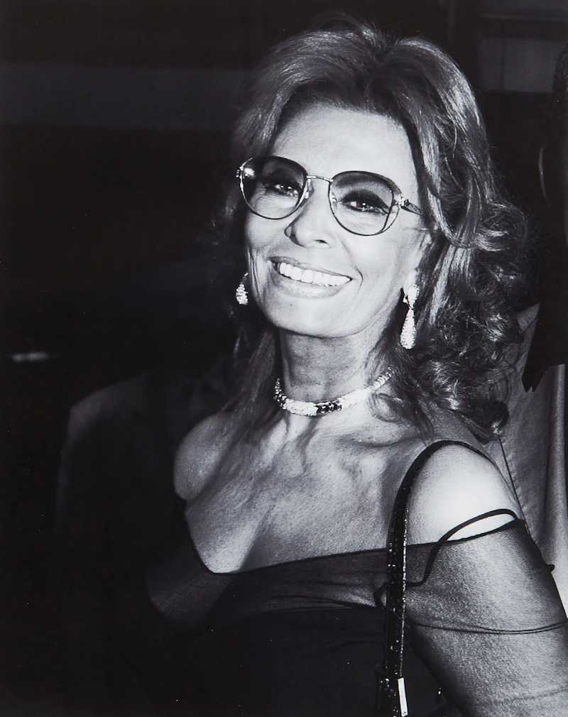 Tom Sandler, Sophia Loren, photograph