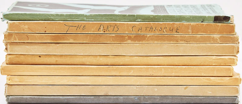 Books and Reference, Collection of Canadian National Exhibition Catalogues, nine catalogues