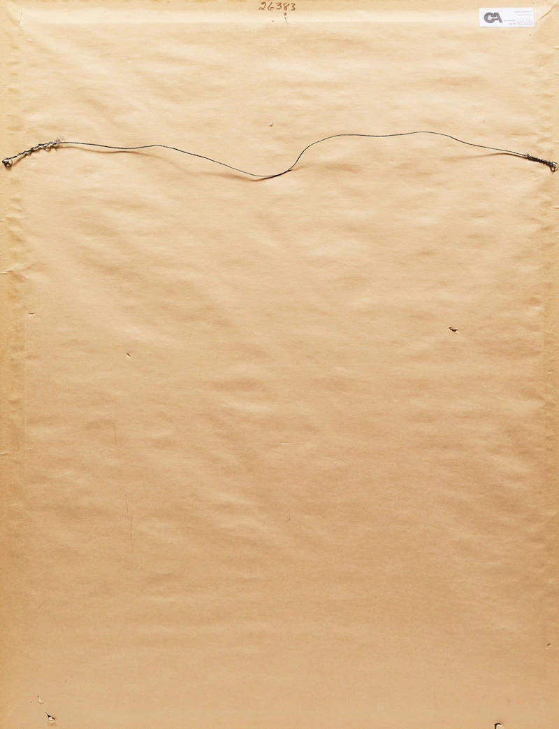 Michael Thompson, Portrait of Lady, graphite, 1979 - view 3